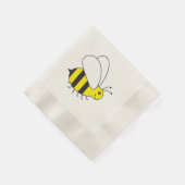 Busy Little Bumble Bee Serviette (Ecke)