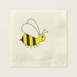 Busy Little Bumble Bee Serviette