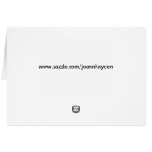 BUSY MR BAUMWOLLE - OSTKARTE (Rückseite Horizontal)