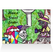 BUSY MR BAUMWOLLE - OSTKARTE (Innenansicht Horizontal (Oben))