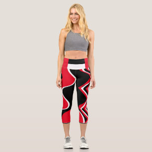 BUSY RED capris