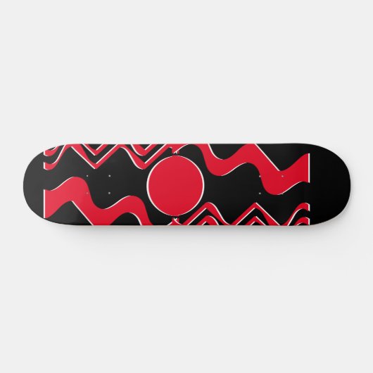 BUSY RED SKATEBOARD (Horizontal)