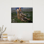 Busy Sheep Shearer Poster (Küche)