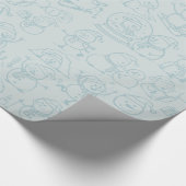 Busy Snowmen Holiday Wrapping Geschenkpapier (Ecke)