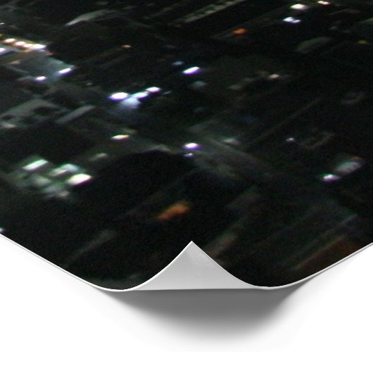 Busy Tokyo Poster (Ecke)