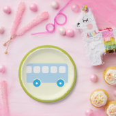 Buszeichen Pappteller (Party)