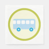Buszeichen Serviette (Vorderseite)