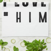 But Daddy I Love Him Geschirrtuch (Gefaltet)