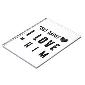 But Daddy I Love Him Notizblock (Linke Seite)