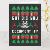 But Did You Document it Karte (Gelbe Blume)