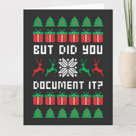 But Did You Document it Karte