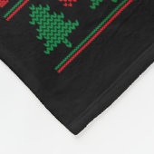 But Did You Doent It Funny Office Christmas Ugly S Fleecedecke (Ecke)