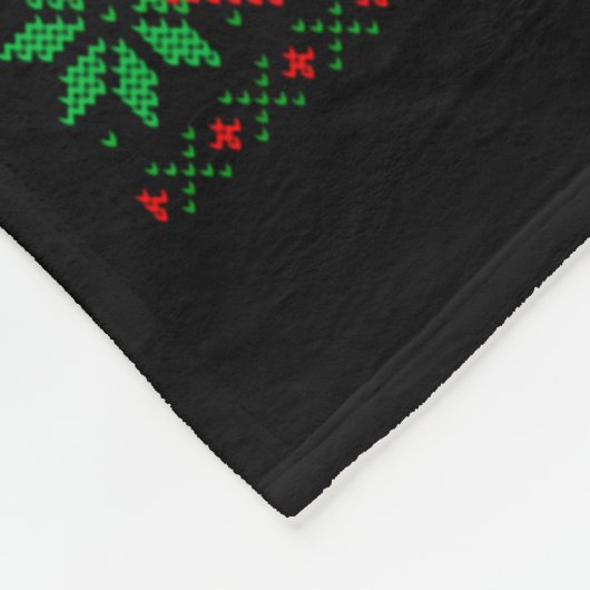 But Did You Doent It Funny Office Christmas Ugly S Fleecedecke (Ecke)