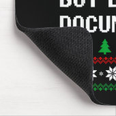 But Did You Doent It Funny Office Ugly Christmas S Mousepad (Ecke)