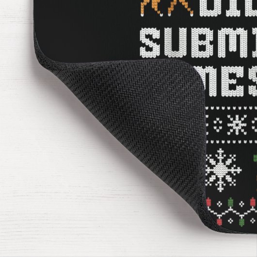 But Did You Submit Your Timesheet Funny Ugly Chris Mousepad (Ecke)