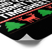 But Did You Submit Your Timesheet Funny Ugly Chris Poster (Ecke)