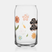 But First Bismillah Clear Glass Can Wildflowers Dosenglas (Vorderseite)