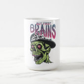 But First Brains Zombie Mug | Funny Horror Coffee  Kaffeetasse (Mittel)