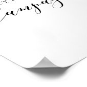 But First Champagne Poster (Ecke)