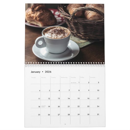 But First Coffee 2026 Calendar Kalender (Jan 2026)