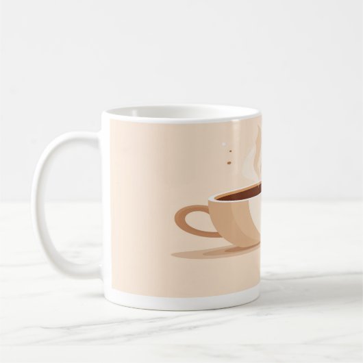 But First, Coffee” Minimalist Coffee Lover Mug Kaffeetasse (Links)