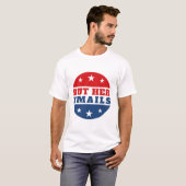 But Her Emails (Hillary Clinton) T-Shirt (Vorne ganz)