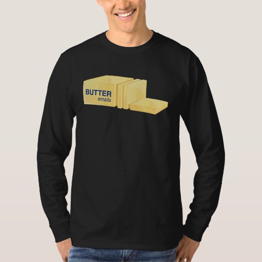 But Her Emails Political Liberal Activist Butter T-Shirt (Vorderseite)