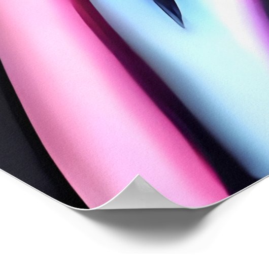 But the Mask Was Her Face Poster (Ecke)