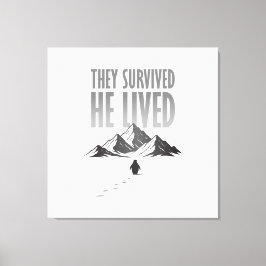 But Why Nihilist Penguin Motivation Leinwanddruck