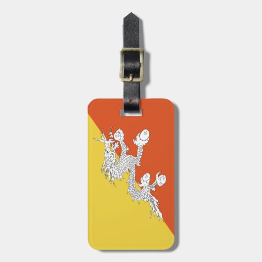 Butane-Flagge Gepäckanhänger (Vorderseite vertikal)