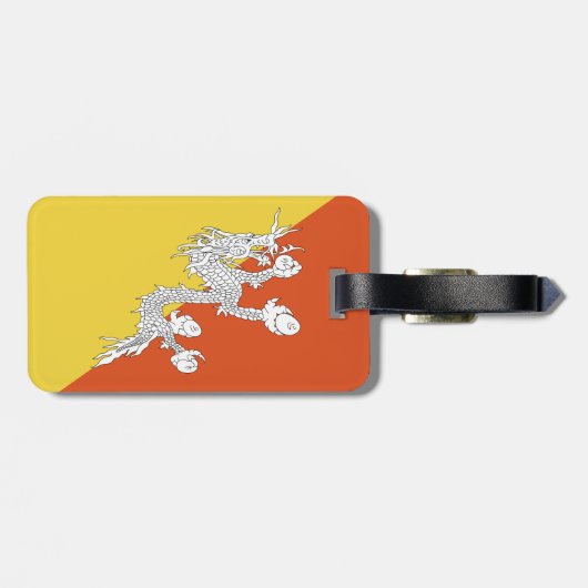 Butane-Flagge Gepäckanhänger (Rückseite horizontal)