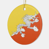 Butane-Flagge Keramik Ornament (Links)