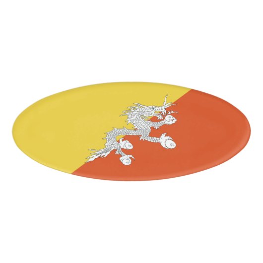 Butane-Flagge Namenschild (Vorderseite)