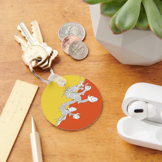 Butane-Flagge Schlüsselanhänger (Schreibtisch)