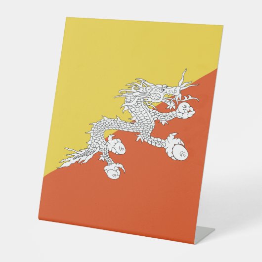 Butane-Flagge Sockelschild (Vorderseite)