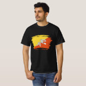Butane-Flagge T-Shirt (Vorne ganz)