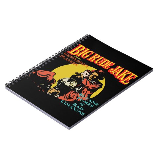 Butane Fumes & Bad Köln Notebook Notizblock (Linke Seite)