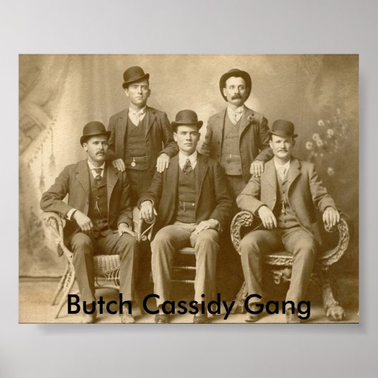 Butch Cassidy Gang Poster (Vorne)