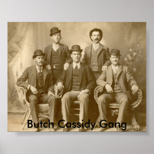 Butch Cassidy-Gruppe Poster