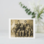 Butch Cassidy und der Wild Bunch Postkarte (Stehend Vorderseite)