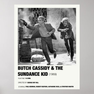 Butch Cassidy und The Sundance Kid 1969 Alternat Poster
