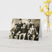 Butch Cassidy's Loch in der Wandgang Karte (Gelbe Blume)