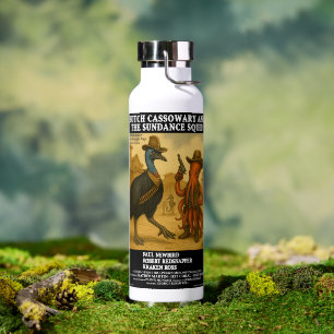 Butch Cassowary & die Sundance-Squidne Trinkflasche
