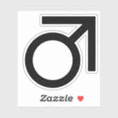 Butch Gender Symbol Aufkleber (Blatt)