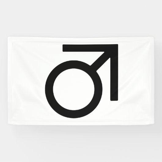 Butch Gender Symbol Banner (Horizontal)