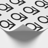 Butch Gender Symbol Geschenkpapier (Ecke)