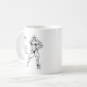 BUTCH (Lesbe) Kaffeetasse (Vorderseite Links)