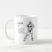 BUTCH (Lesbe) Kaffeetasse (Links)