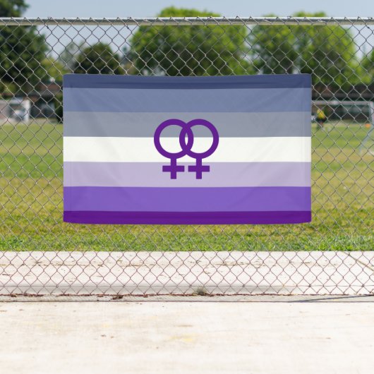 Butch Lesbian Liebe WLW Pride Banner (Insitu)