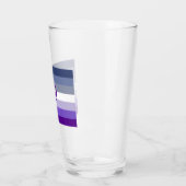 Butch Lesbian Liebe WLW Pride Glas (Links)